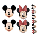 HEADSMM2214 vafa cap Mickey Mouse si Minnie Mouse 30x20cm